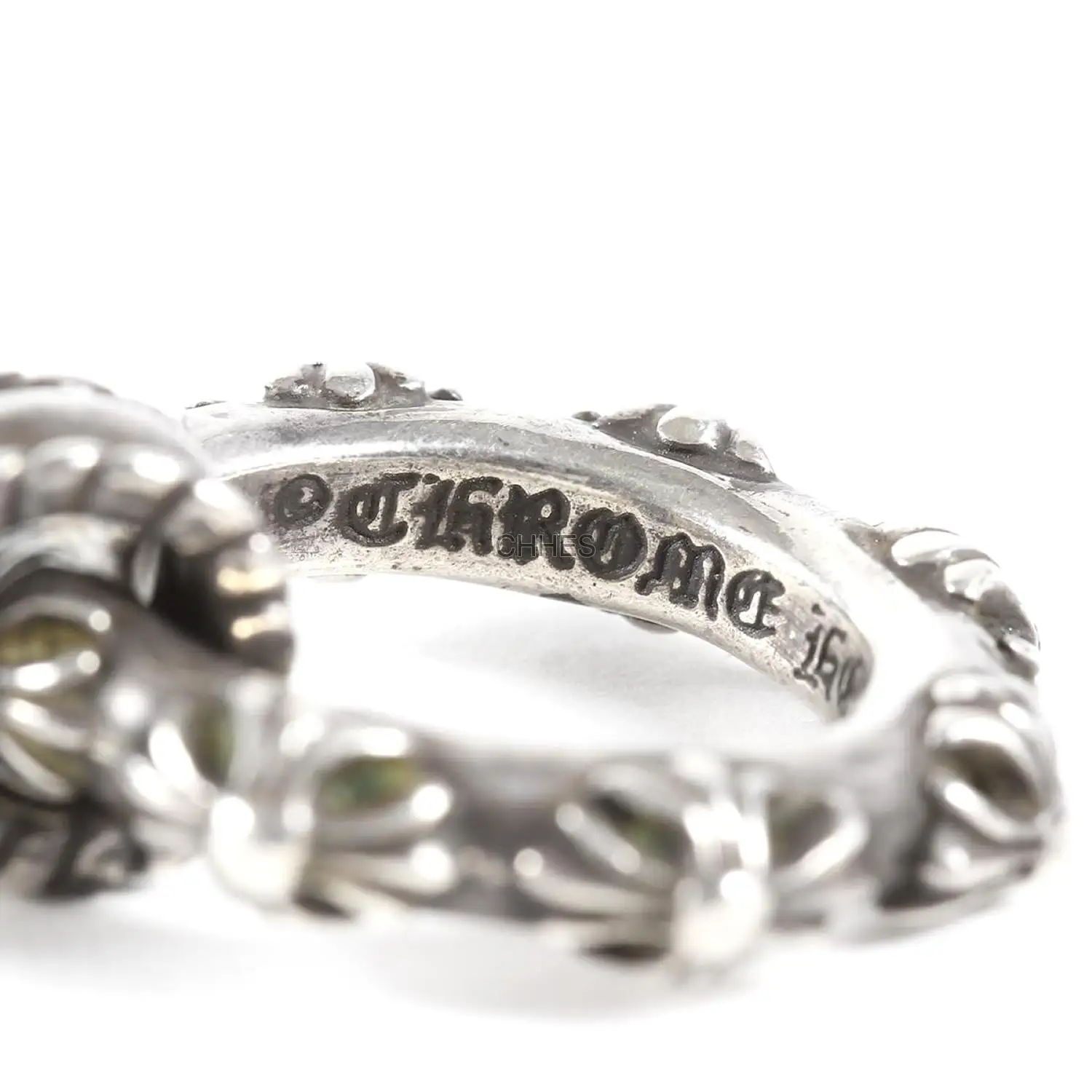 Chrome hearts 克罗心 SBT全十字架图腾戒指吊坠皮绳项链