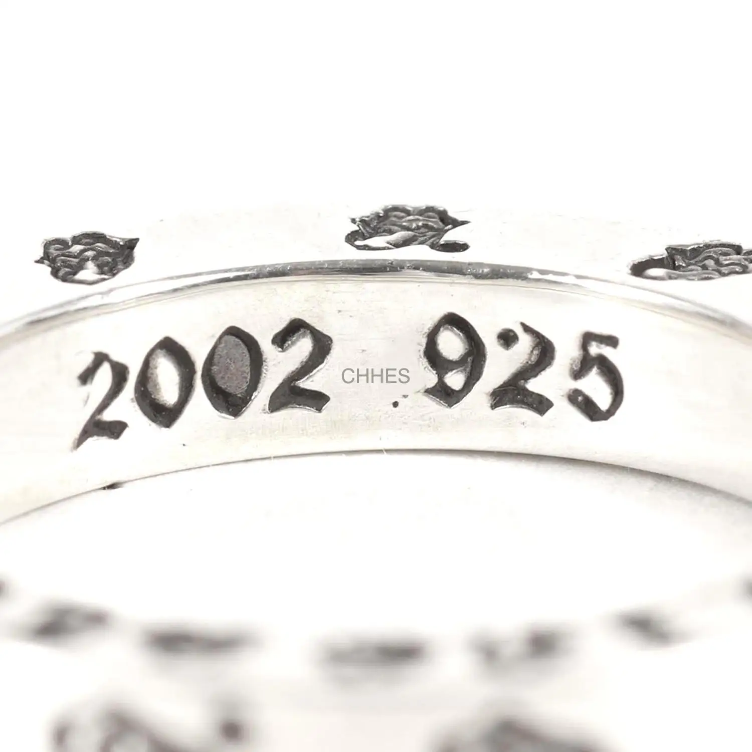 Chrome hearts 克罗心 3MM滚石大舌头限定版戒指