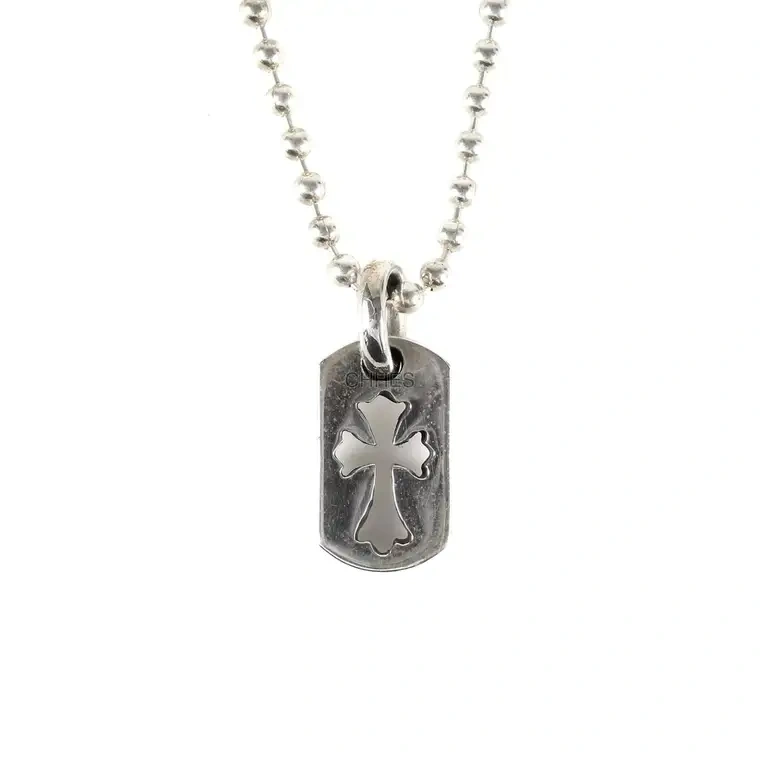 Chrome hearts 克罗心 MINI十字架镂空吊坠/项链