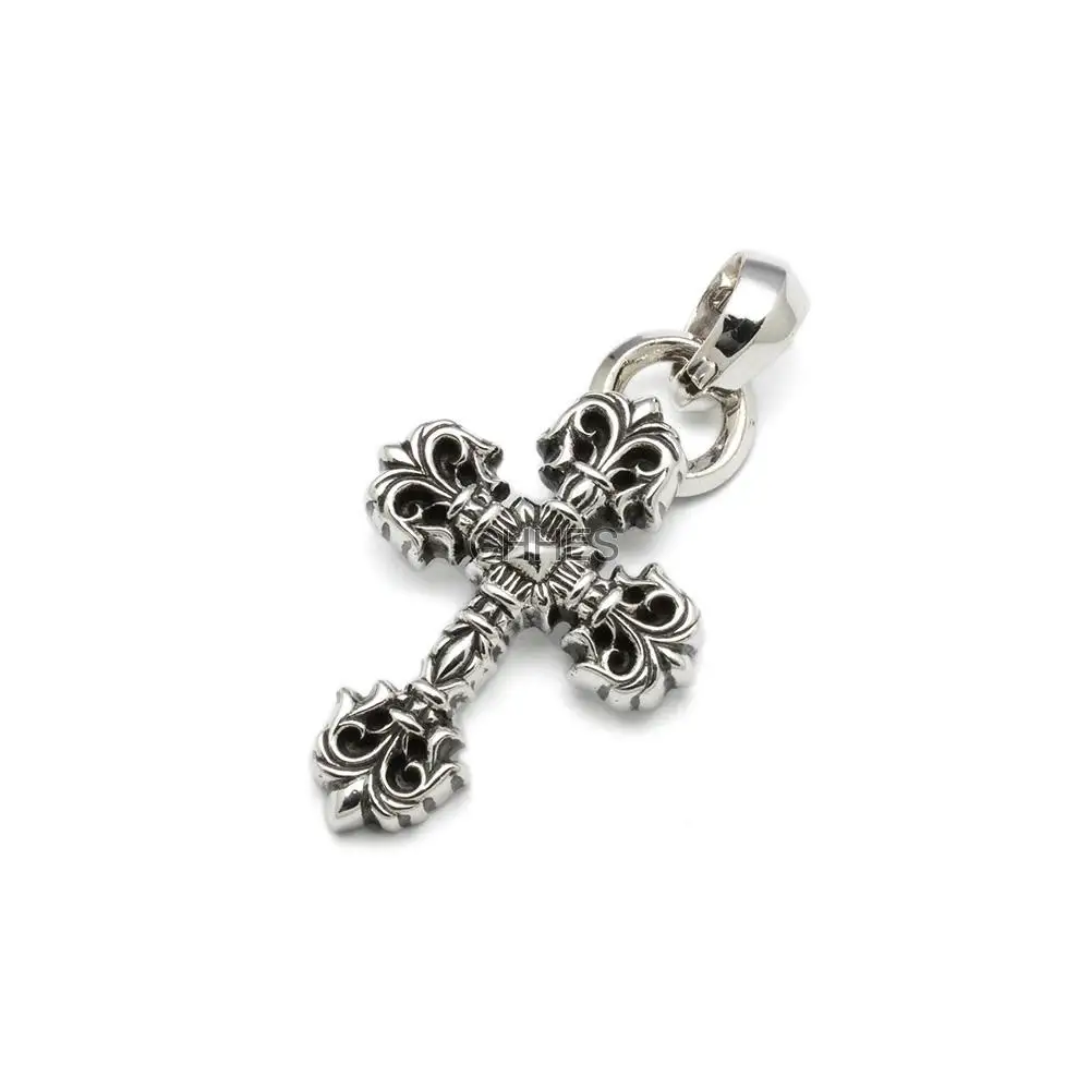 克罗心 Filigree火焰十字架中号吊坠