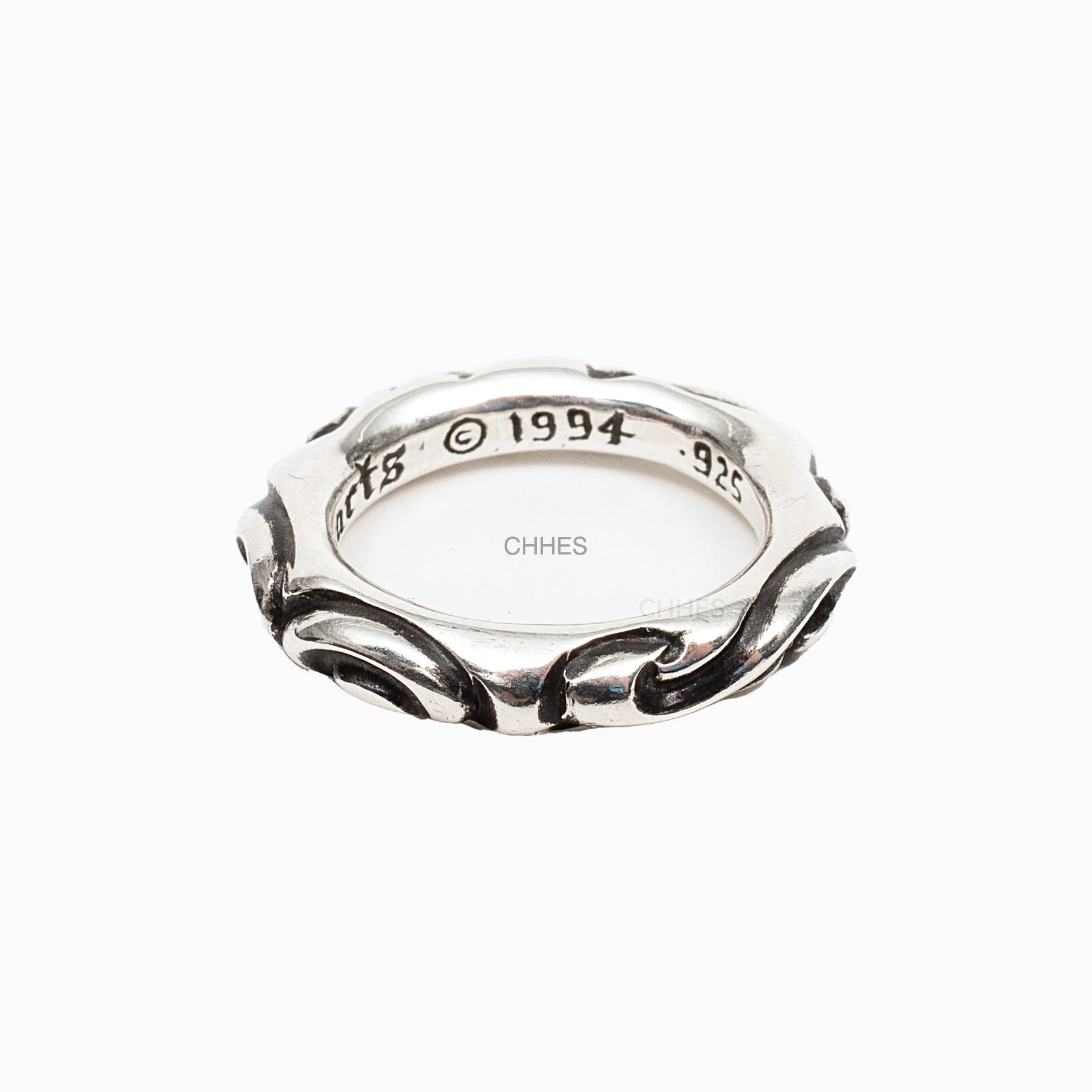 CHROME HEARTS Chrome hearts 克罗心细款永恒之藤SBT图腾Scroll Band