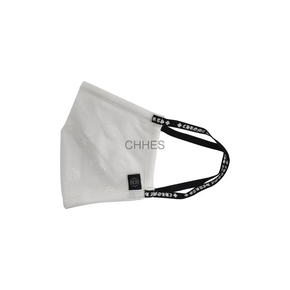 Chrome hearts 克罗心 MASK MLTI LOGO白色口罩