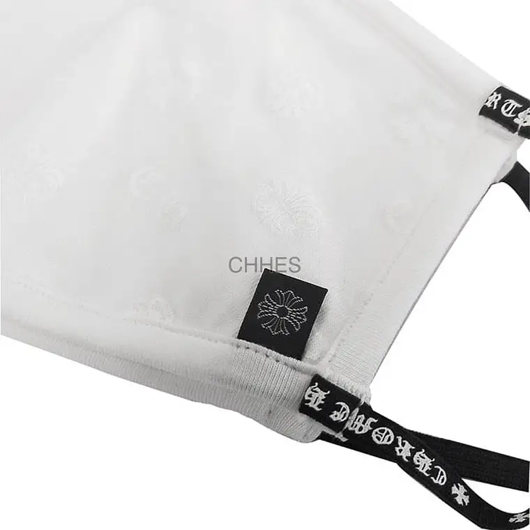 Chrome hearts 克罗心 MASK MLTI LOGO白色口罩