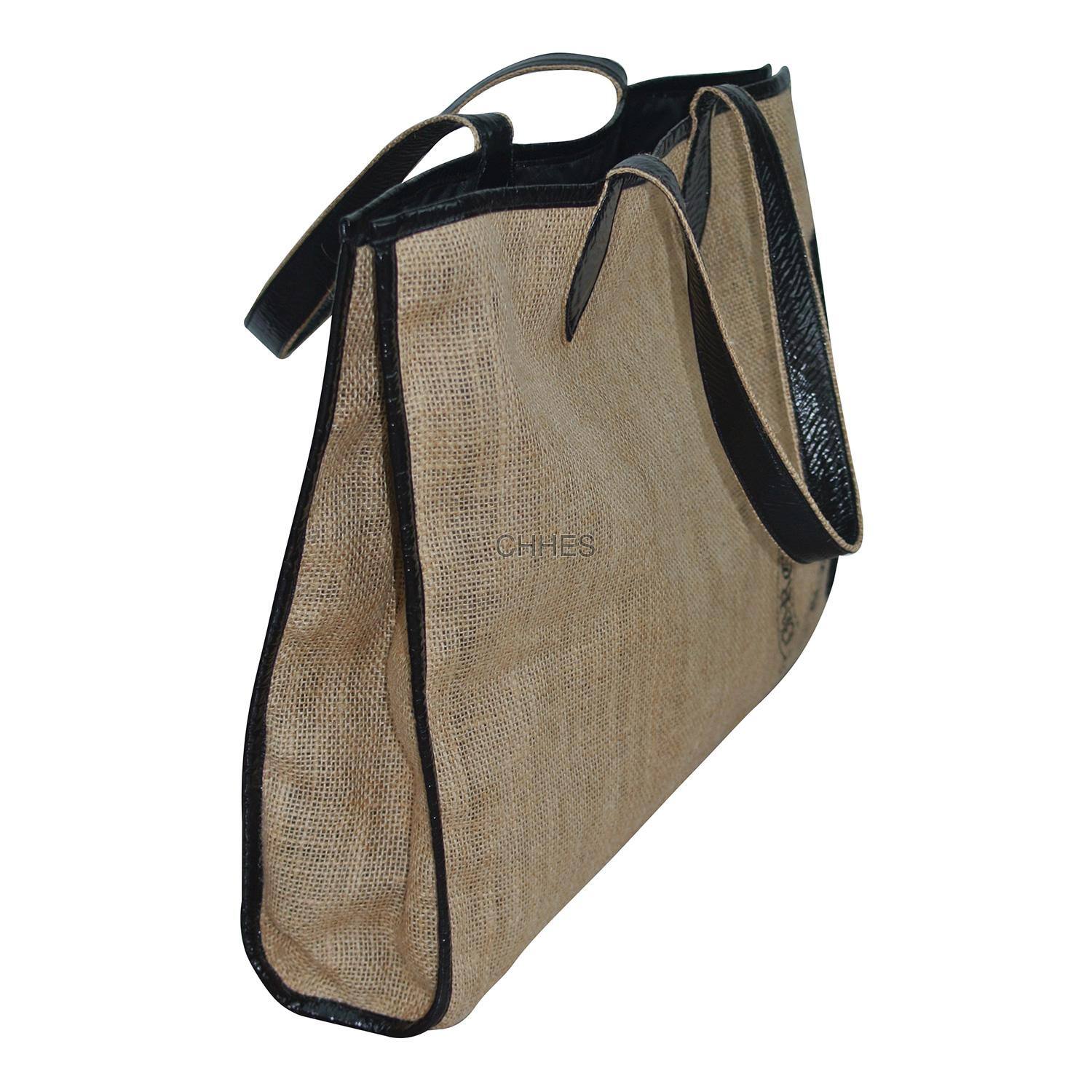 Chrome Hearts linen Horseshoe tote bag【authenticity guarantee