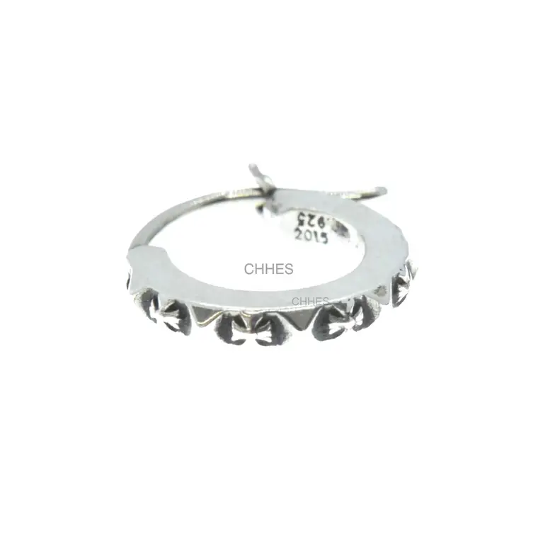 Chrome hearts 克罗心 圆形Tiny TFP朋克耳钉