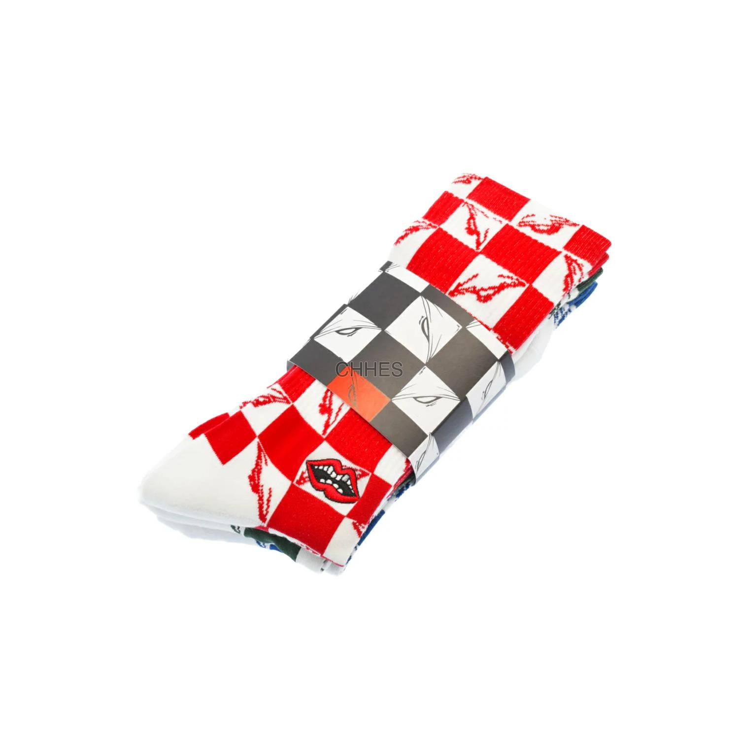 CHROME HEARTS Chrome hearts 克罗心MATTY BOY 99EYES眼睛嘴巴棉袜套装