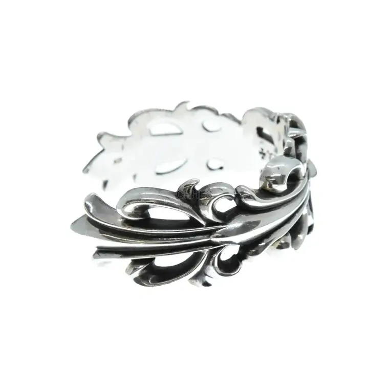 Chrome hearts 克罗心 开口双十字花大手镯