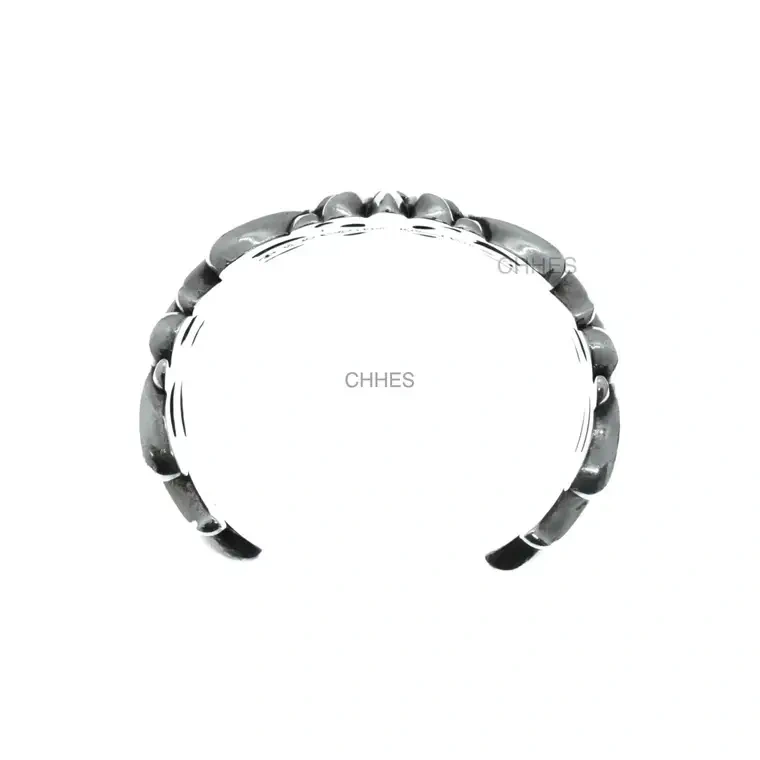 Chrome hearts 克罗心 开口双十字花大手镯