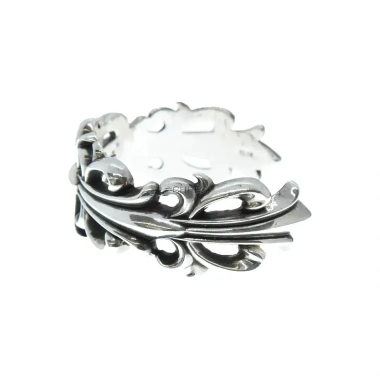 Chrome hearts 克罗心 开口双十字花大手镯