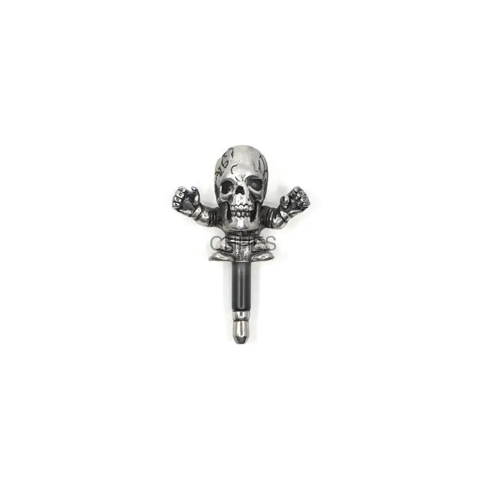 Chrome hearts 克罗心 FOTI骷髅人耳机3.5MM接口防尘装饰插孔
