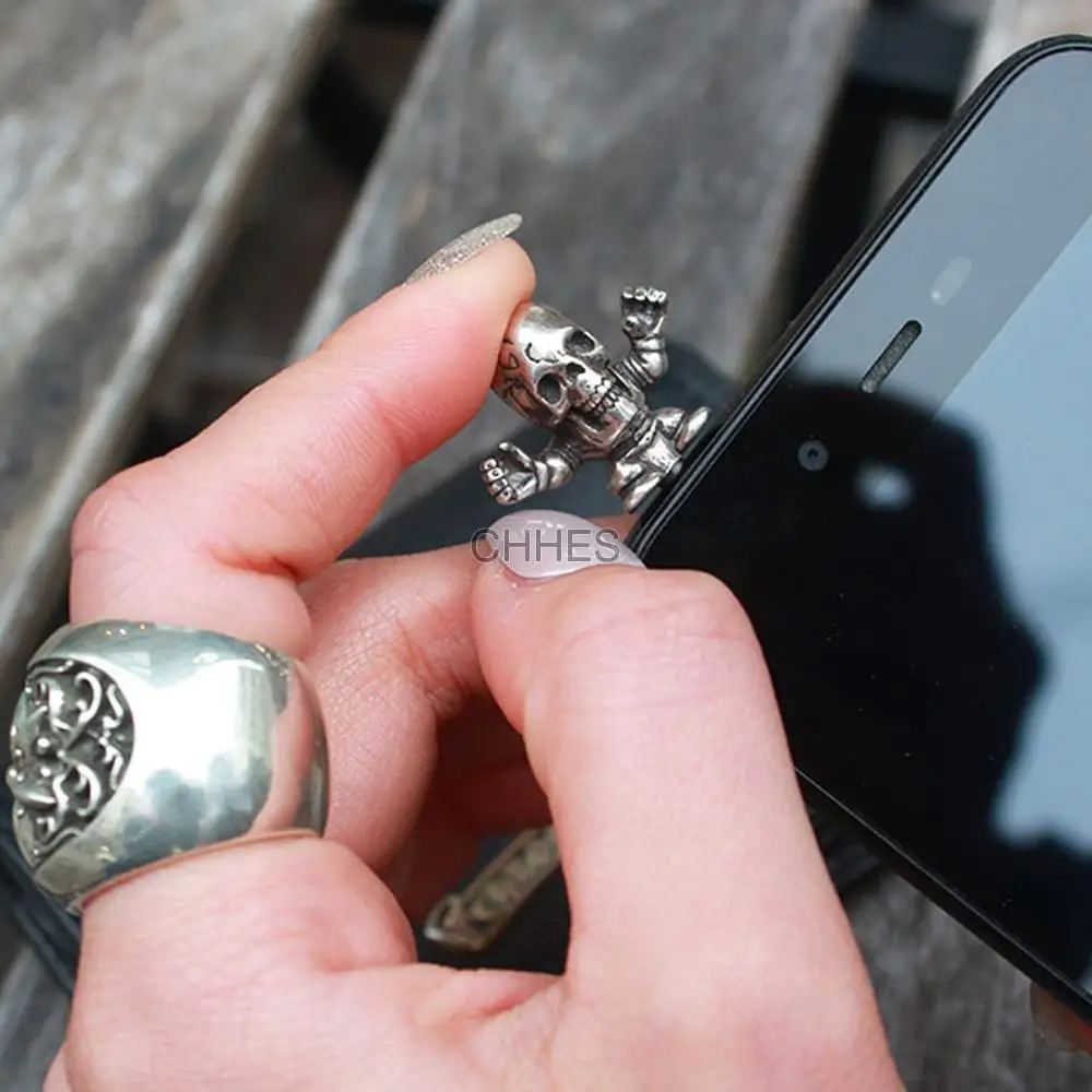 Chrome hearts 克罗心 FOTI骷髅人耳机3.5MM接口防尘装饰插孔
