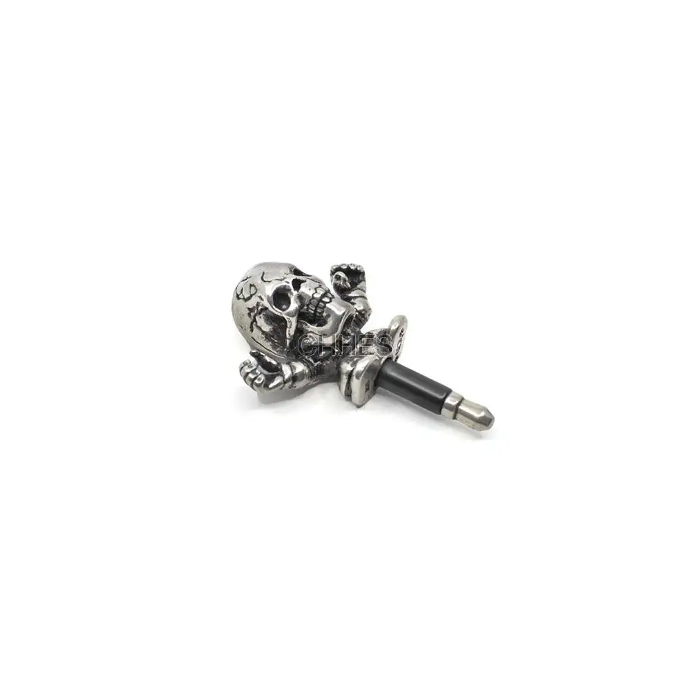 Chrome hearts 克罗心 FOTI骷髅人耳机3.5MM接口防尘装饰插孔