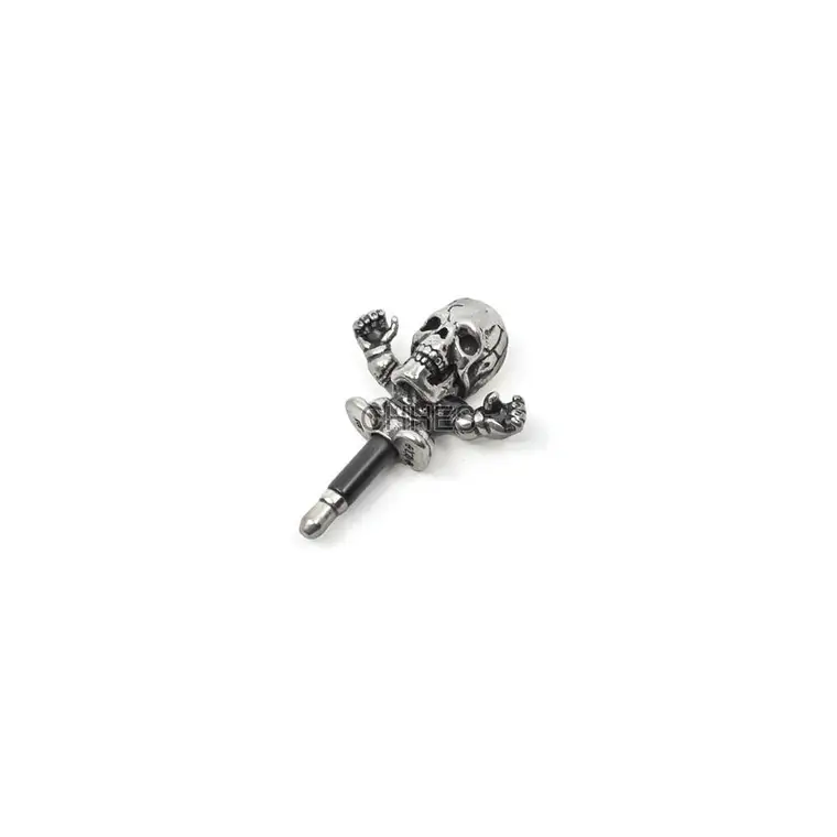 Chrome hearts 克罗心 FOTI骷髅人耳机3.5MM接口防尘装饰插孔