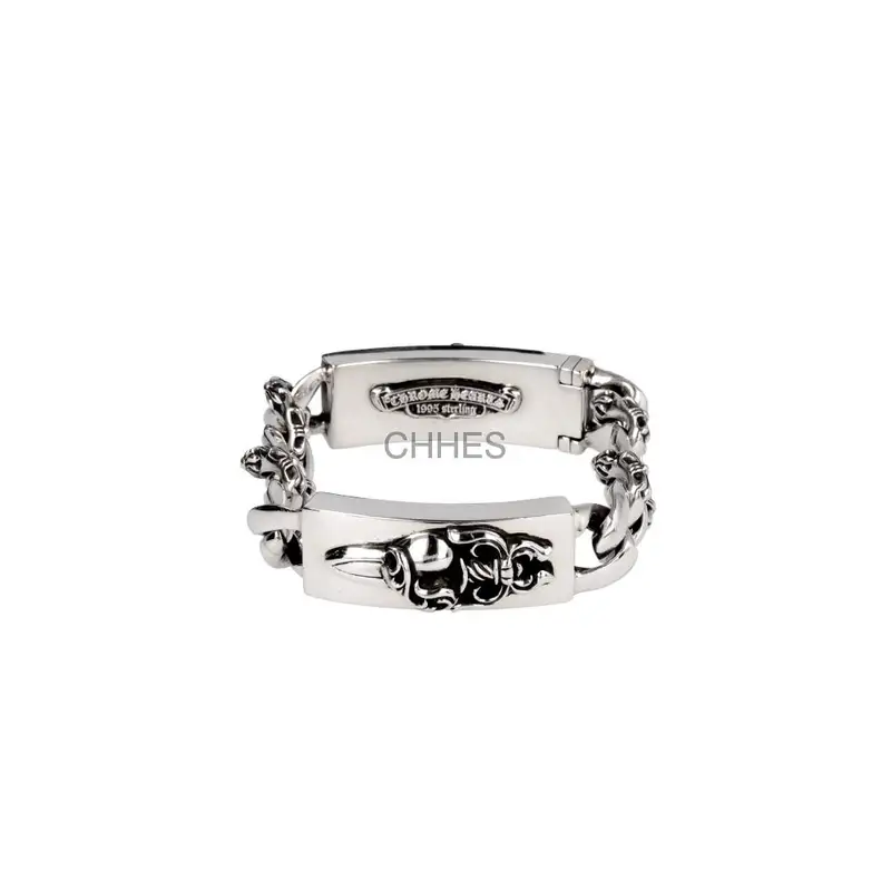 Chrome hearts 克罗心 双宝剑/匕首粗手链