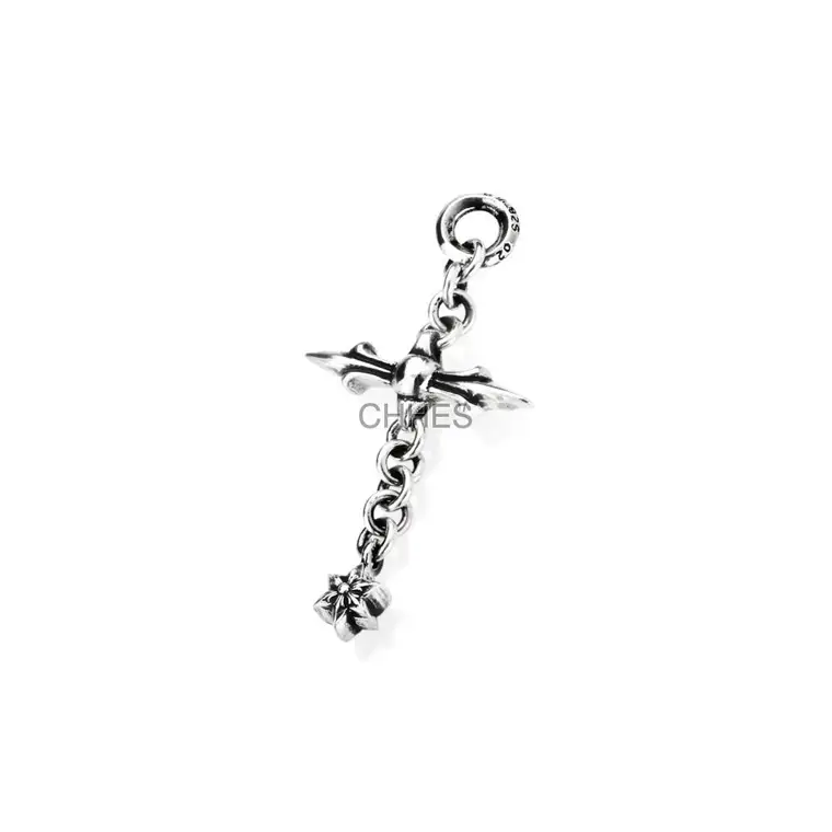 Chromehearts 克罗心 六芒星圆环链十字架吊坠/项链
