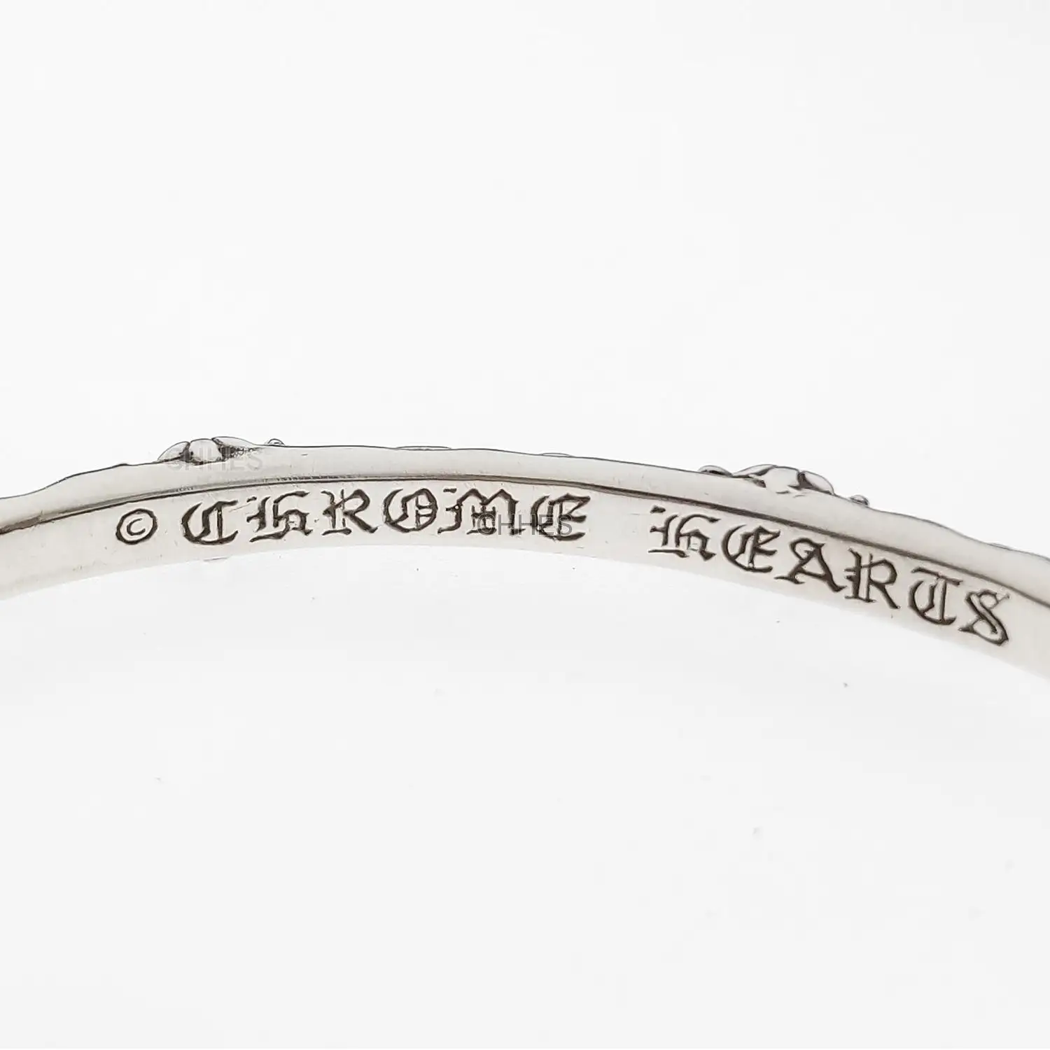 Chrome hearts 克罗心 经典SBT十字架滕花开口手镯