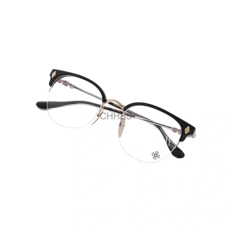 Chrome hearts 克罗心 TANG BK / GP 51 半框黑金光学镜