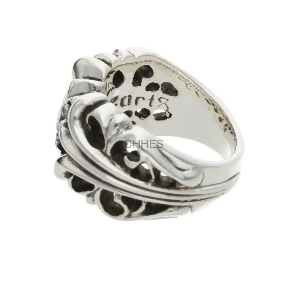 Chrome hearts 克罗心 Katie花型KT钻石戒指
