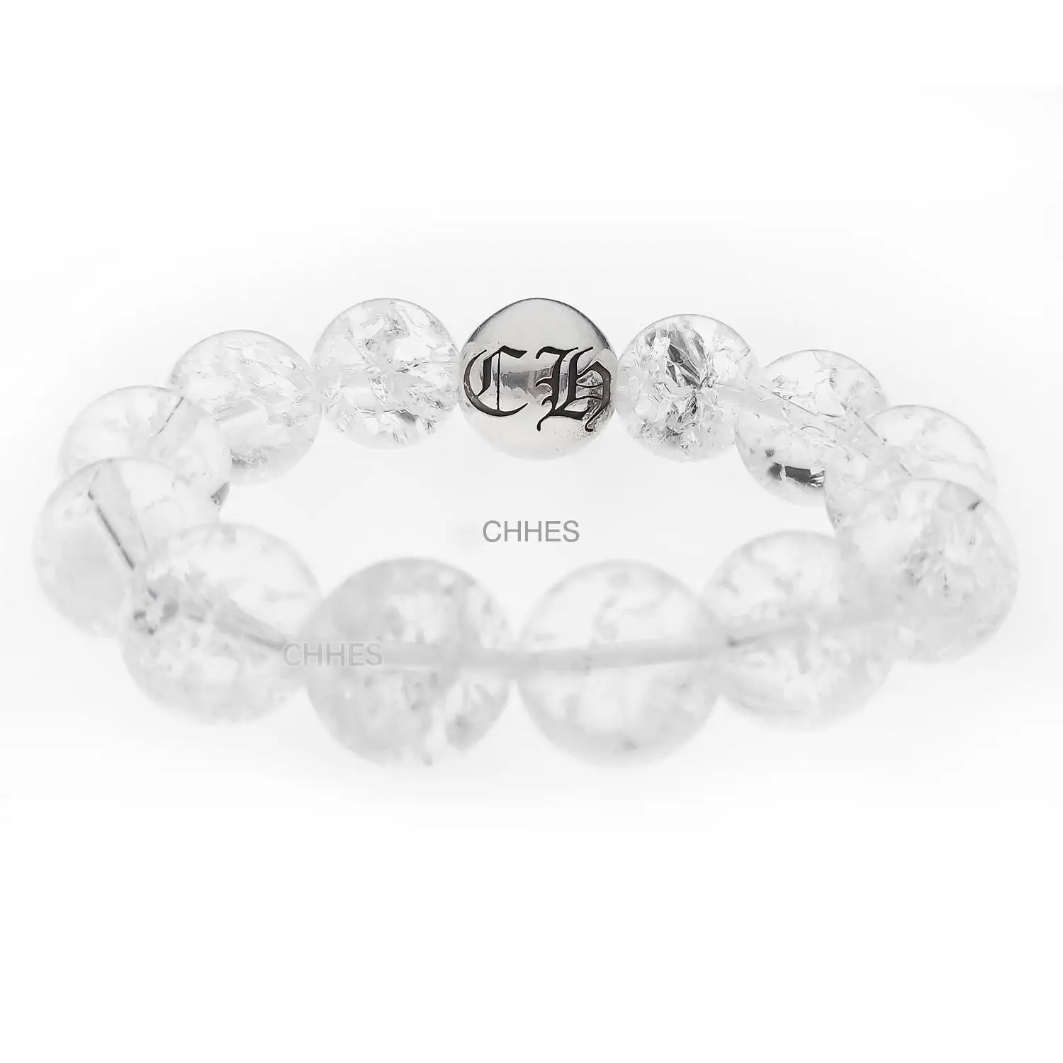Chrome hearts 克罗心 14MM水晶珠单球手链