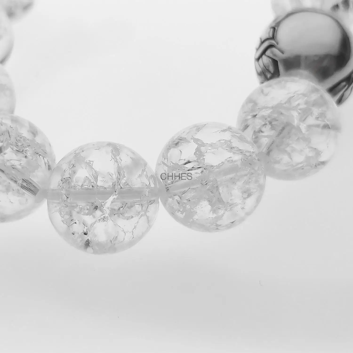 Chrome hearts 克罗心 14MM水晶珠单球手链