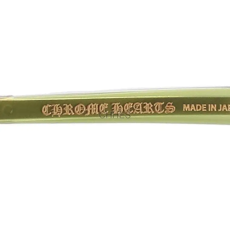 Chrome hearts 克罗心 HOTATION 绿色金框双桥太阳镜