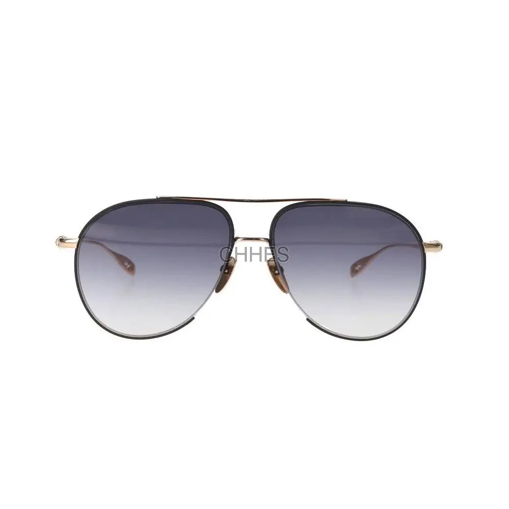 Chrome hearts 克罗心 STEPPIN\'BLU 黑金泪滴太阳镜