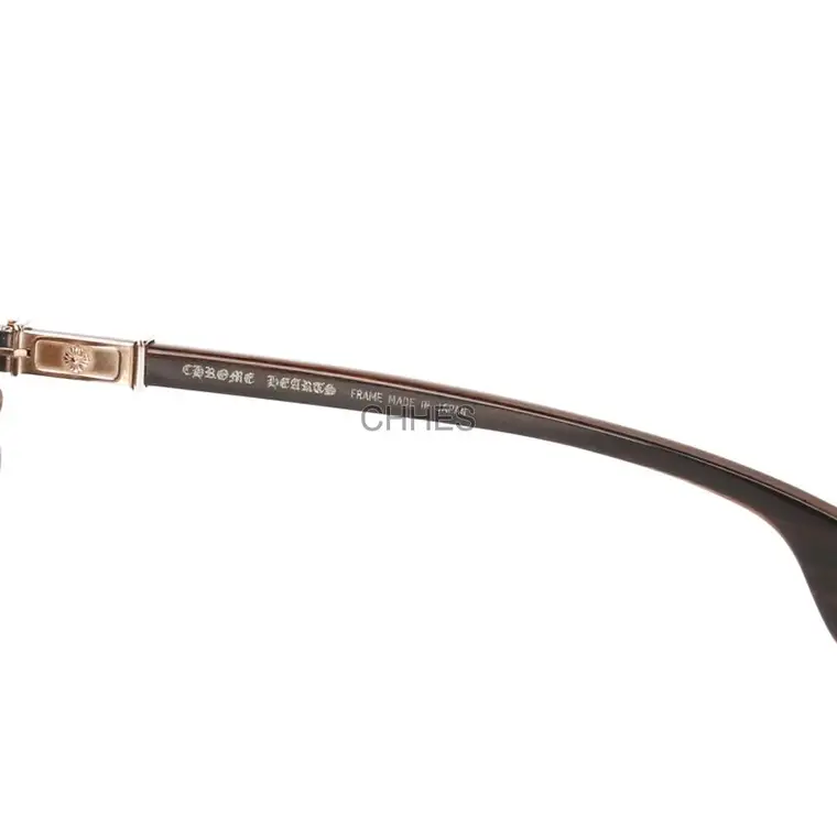Chrome hearts 克罗心 [THE BEAST I] Ebony Temple 十字花黑金泪滴太阳镜