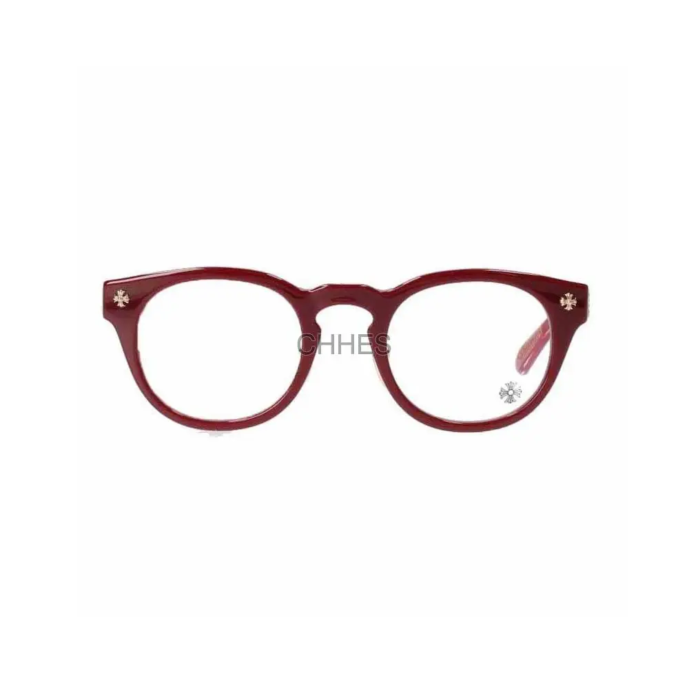 Chrome hearts 克罗心 [DING ALONG LINGLONG] Ebony Temple 红金十字花太阳镜/镜框