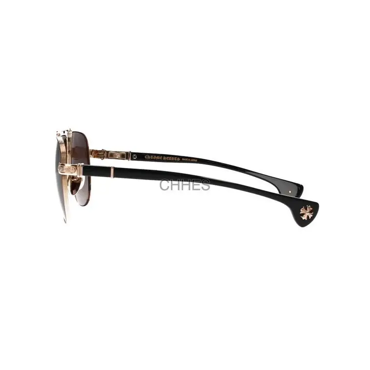 Chrome hearts 克罗心[GRAND BEAST IV]双桥黑金太阳镜