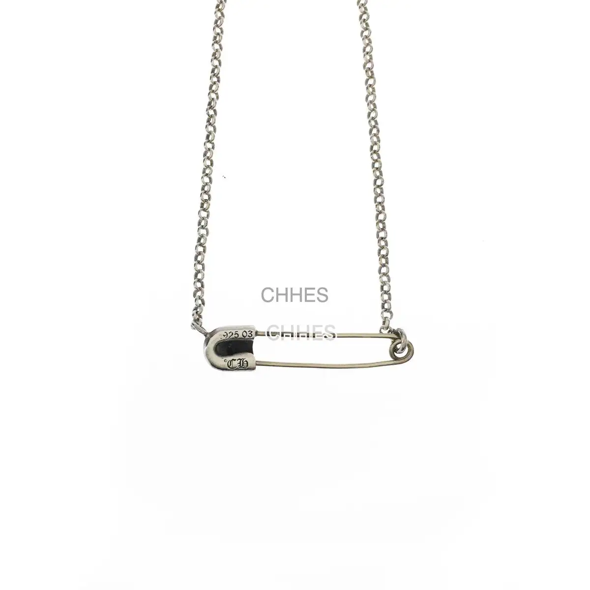Chrome hearts 克罗心 别针锁骨ROLL项链