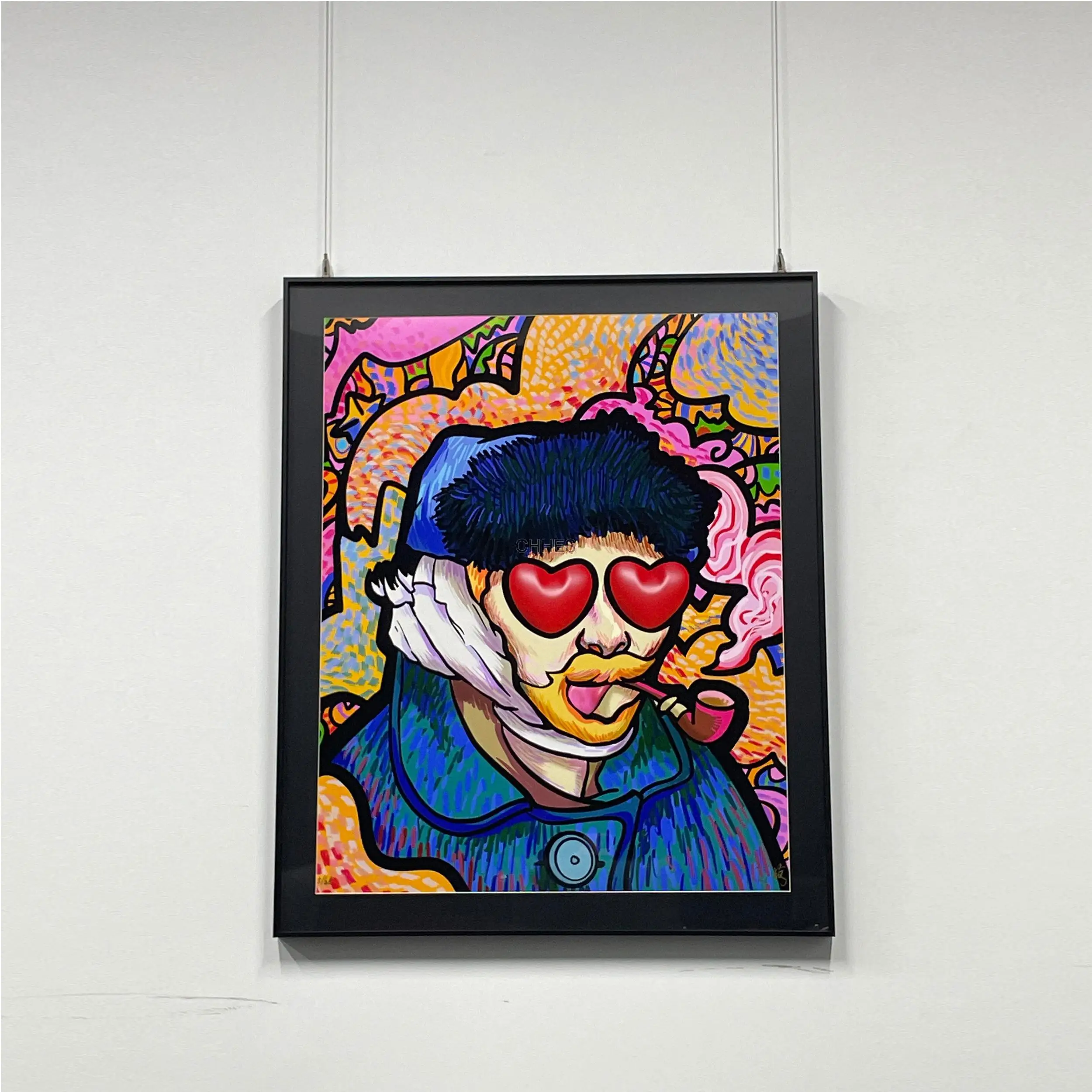 任萌 心动系列&middot;致敬梵高 梵高自画像 微喷版画