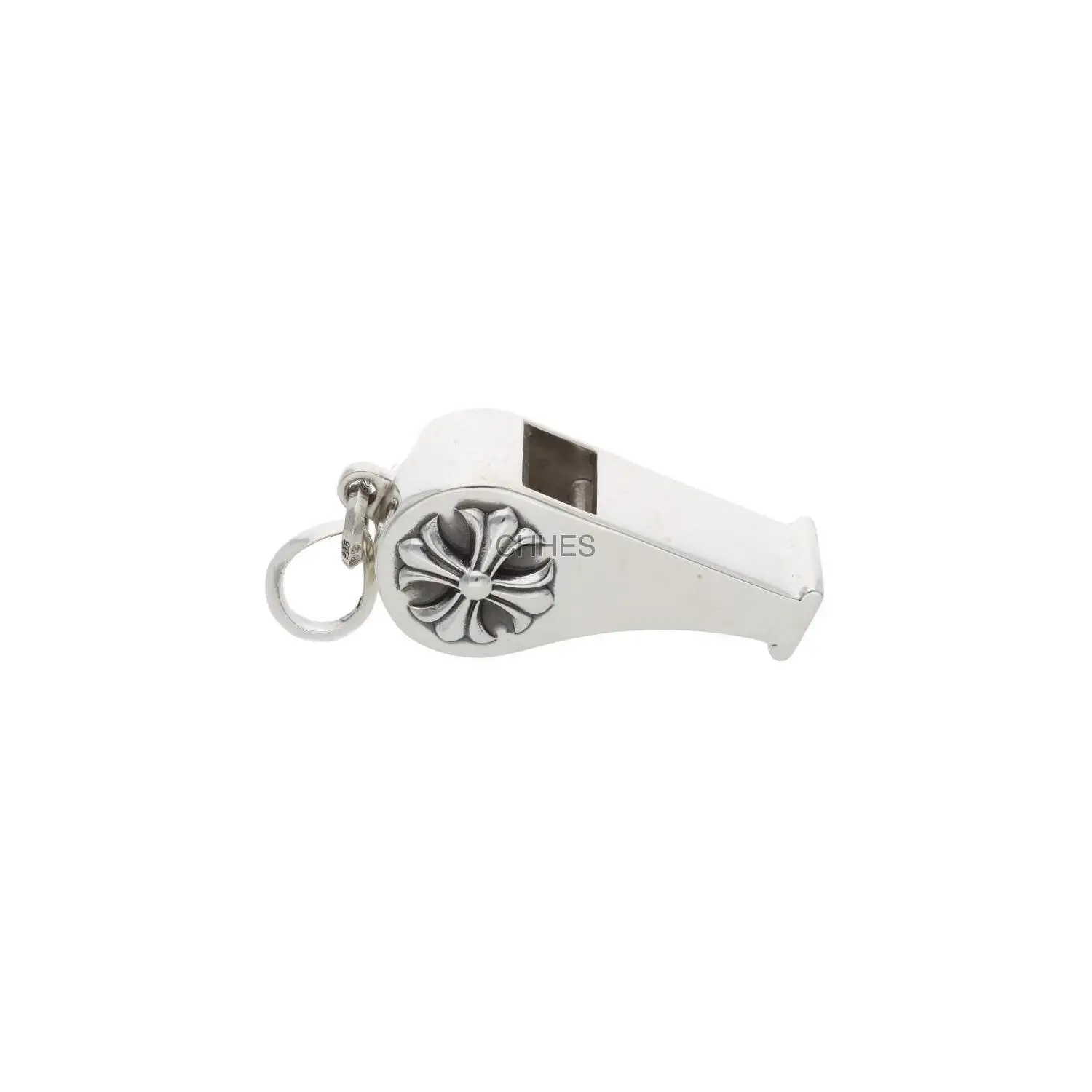 Chrome hearts 克罗心 大号十字花口哨吊坠