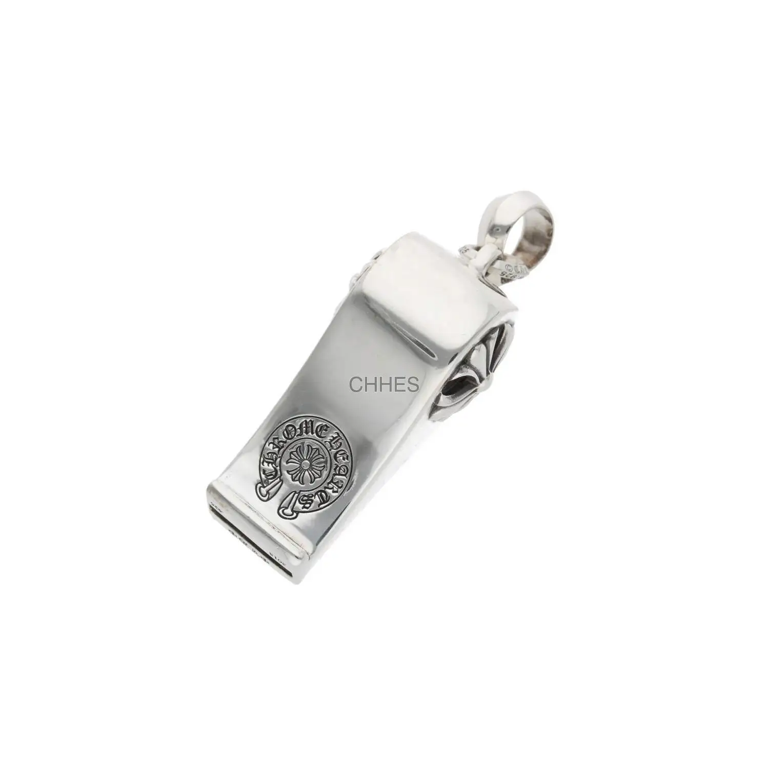 Chrome hearts 克罗心 大号十字花口哨吊坠