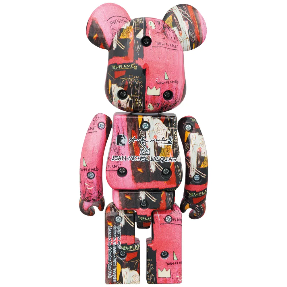 BEARBRICK 积木熊BEARBRICK Superalloy BE@RBRICK Andy Warhol × Jean