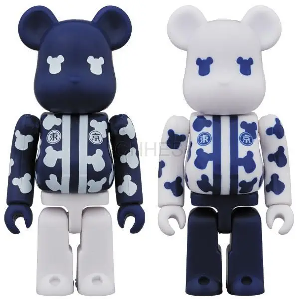 积木熊 BE@RBRICK Happi Tokyo 海军蓝／白