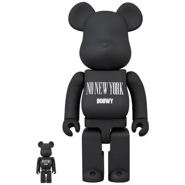 积木熊 BE@RBRICK BOOWY &ldquo;NO NEW YORK&rdquo; 100％ & 400％