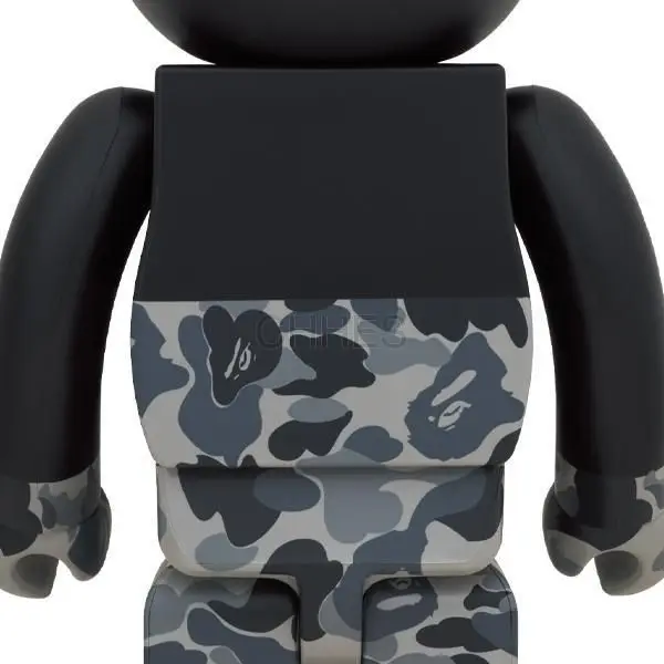 积木熊  BE@RBRICK BAPE(R) 米老鼠单调版 1000％