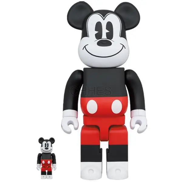 积木熊  BE@RBRICK MICKEY MOUSE (R&W 2020 Ver.) 100% & 400%
