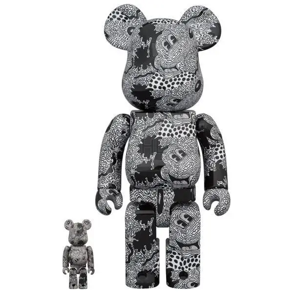 积木熊  BE@RBRICK Keith Haring 米老鼠 100％ & 400％