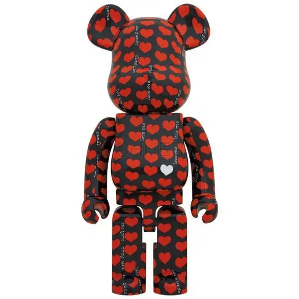 积木熊  BE@RBRICK 黑心 1000％