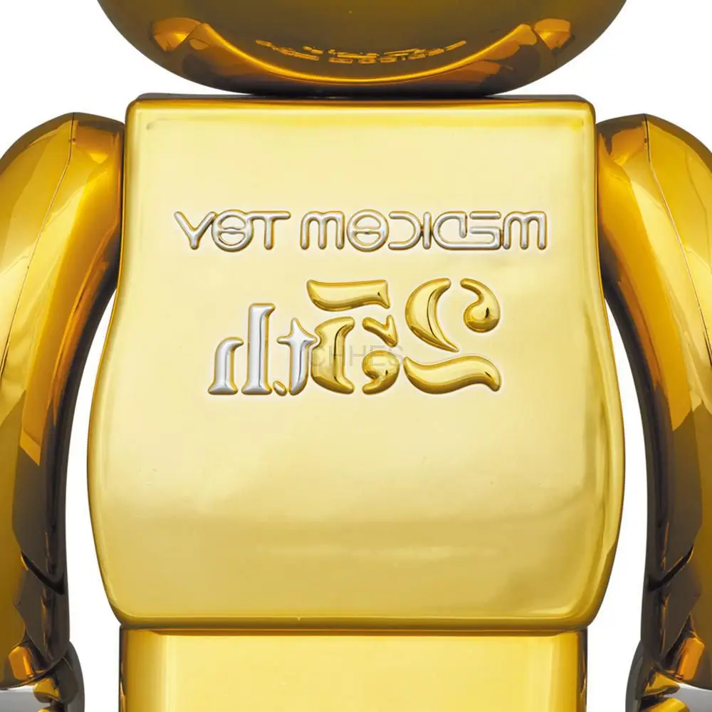 积木熊  BE@RBRICK MEDICOM TOY 25 周年纪念款 100％ ＆ 400％