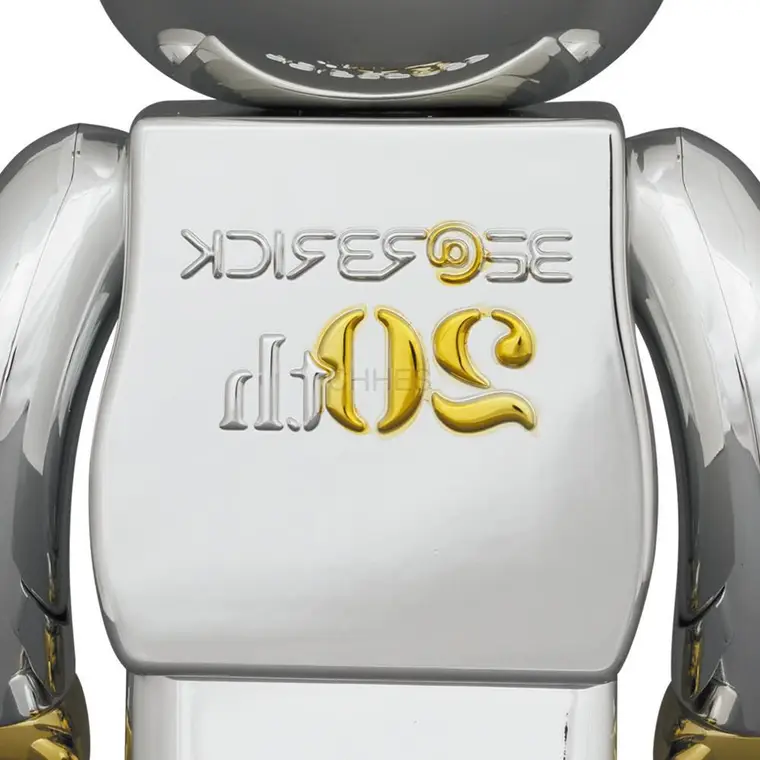 积木熊  BE@RBRICK 20周年纪念款 100％ ＆ 400％