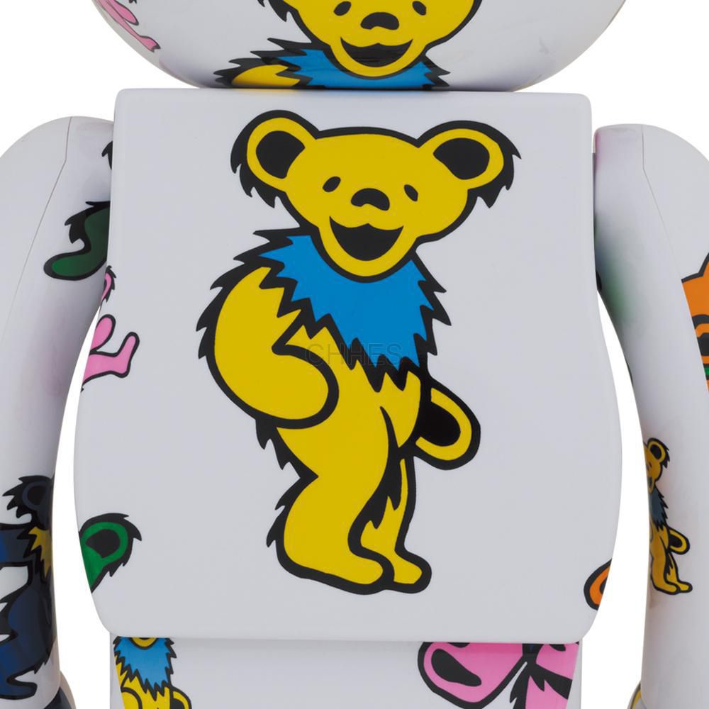 BEARBRICK 积木熊BE@RBRICK GRATEFUL DEAD 1000％（跳舞熊） - CHHES