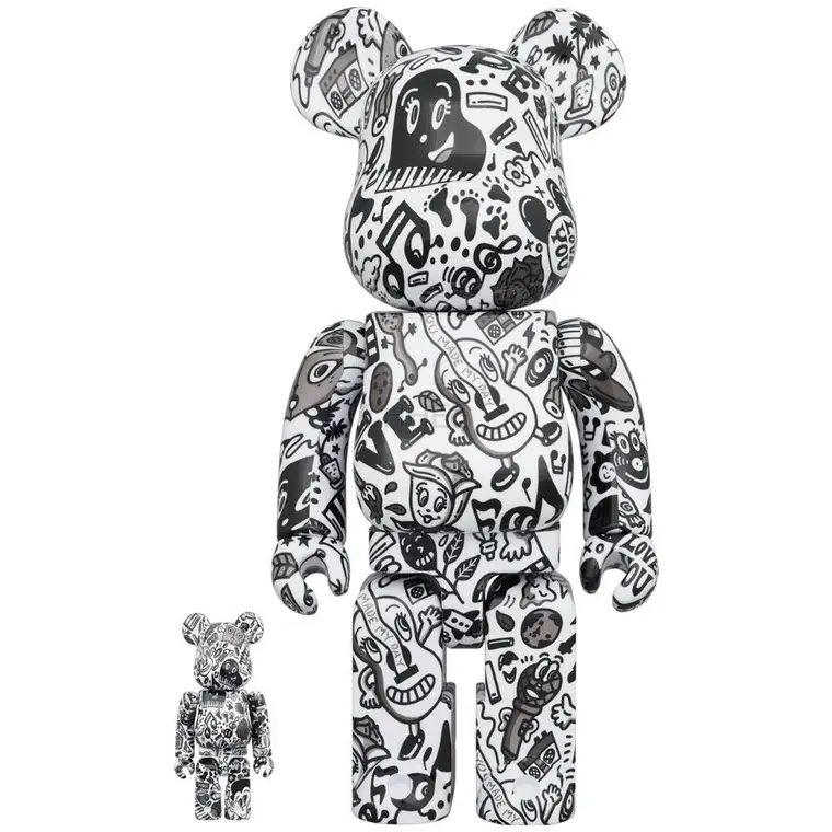 积木熊    BE@RBRICK Chocomoo 100％ & 400％