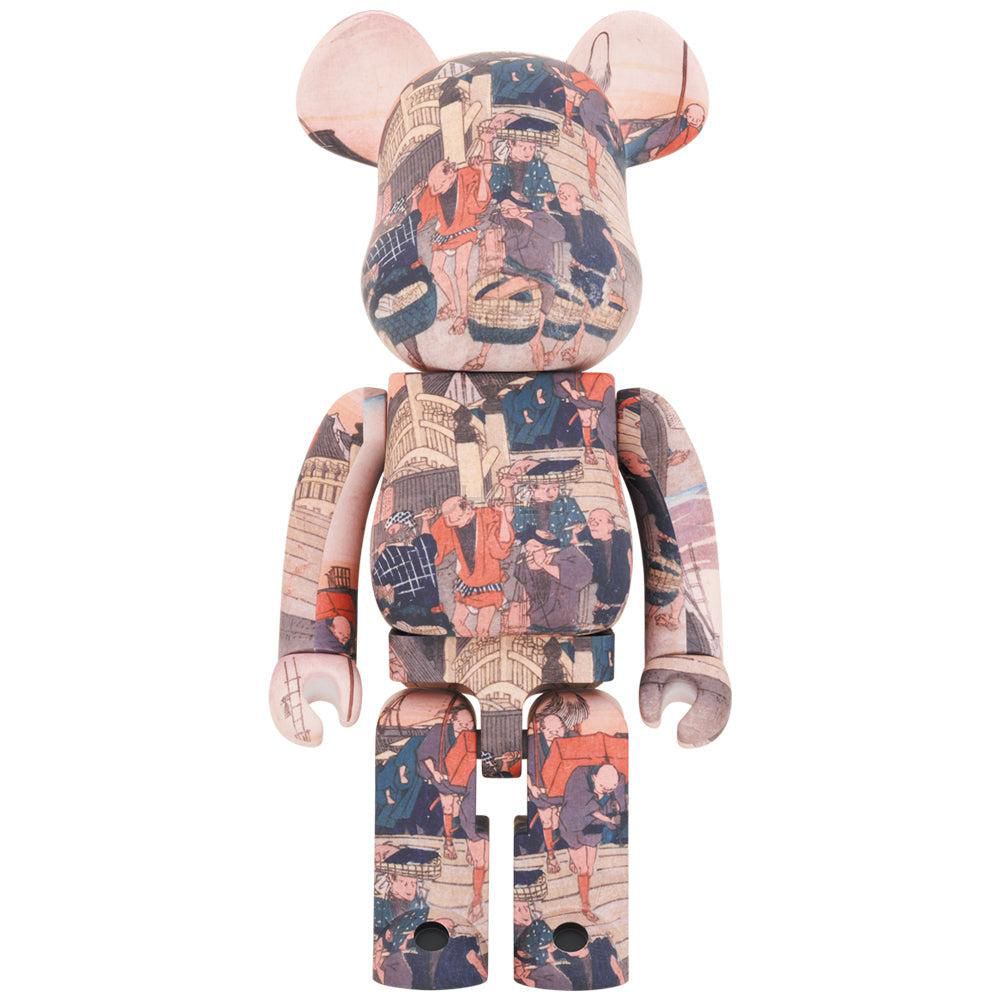 BEARBRICK 积木熊东京国立博物馆BE@RBRICK 歌川广重「东海道53 站