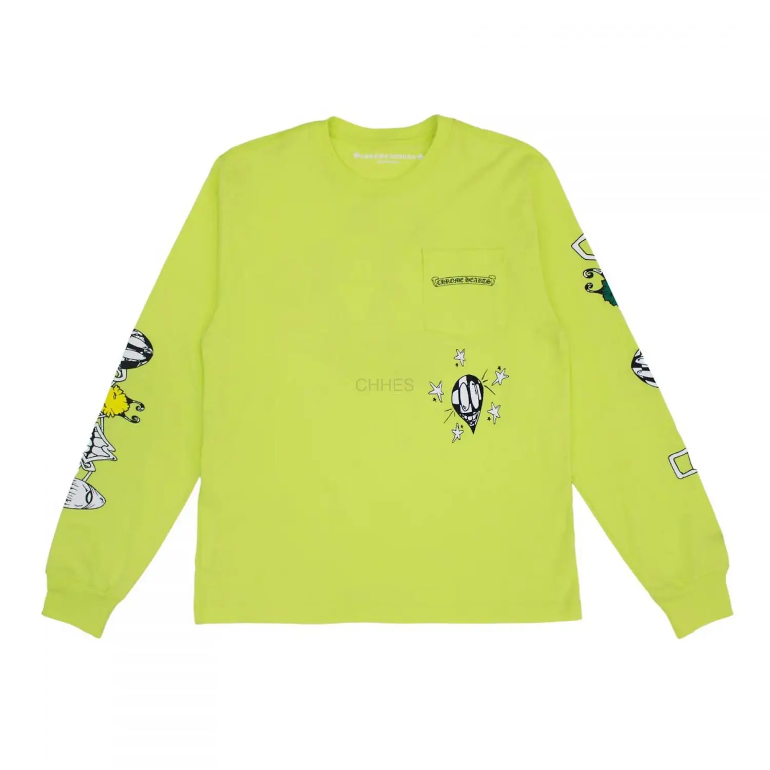 Chrome hearts 克罗心 Matty Boy 绿色长袖TEE