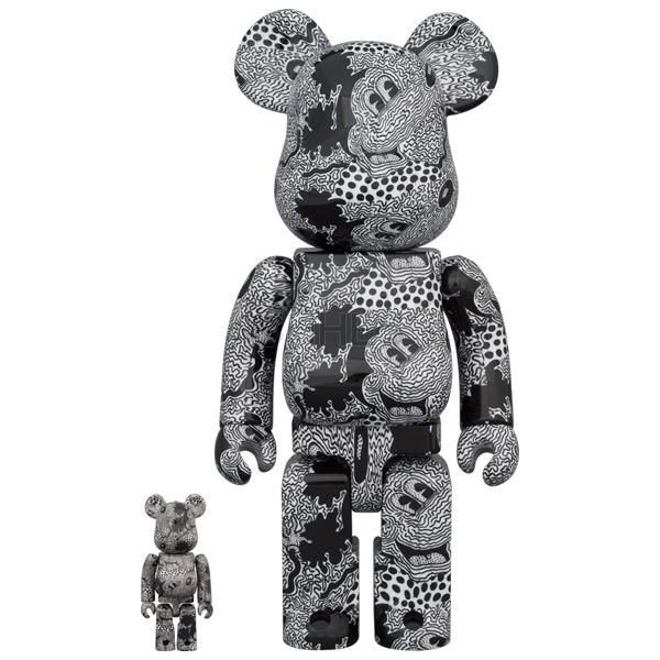 BEARBRICK 积木熊BE@RBRICK Keith Haring 米老鼠100％ & 400％ - CHHES