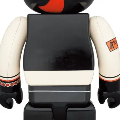 积木熊 BE@RBRICK ANNA SUI 红色和米色 1000%