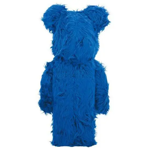 积木熊 BE@RBRICK COOKIE MONSTER 服装版。1000％