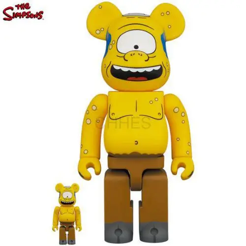 积木熊 BE@RBRICK SIMPSONS 独轮车 100％ 和 400％